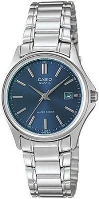 Casio LTP-1183A-2ADF Quartz Çelik Gri Lacivert Kadran 28 mm Kadın Kol Saati