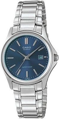 Casio LTP-1183A-2ADF Quartz Çelik Gri Lacivert Kadran 28 mm Kadın Kol Saati