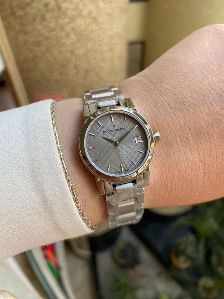 Jacques Philippe JPQLS311346 Swiss Made Safir Cam 30 mm Kadın Kol Saati