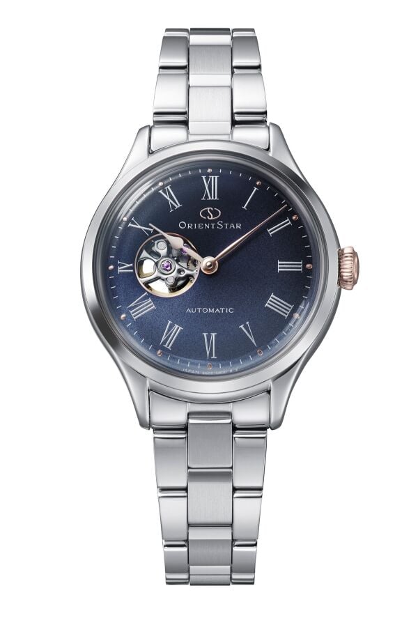 Orient RE-ND0022L00B Limited Edition Otomatik Çelik Gri Lacivert Kadran 31 mm Kadın Kol Saati
