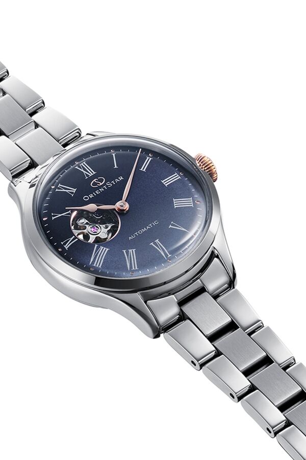 Orient RE-ND0022L00B Limited Edition Otomatik Çelik Gri Lacivert Kadran 31 mm Kadın Kol Saati