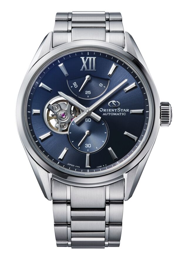 Orient Star RE-BY0010L00B Otomatik Çelik Gri Mavi Kadran 10 ATM 40 mm Erkek Kol Saati