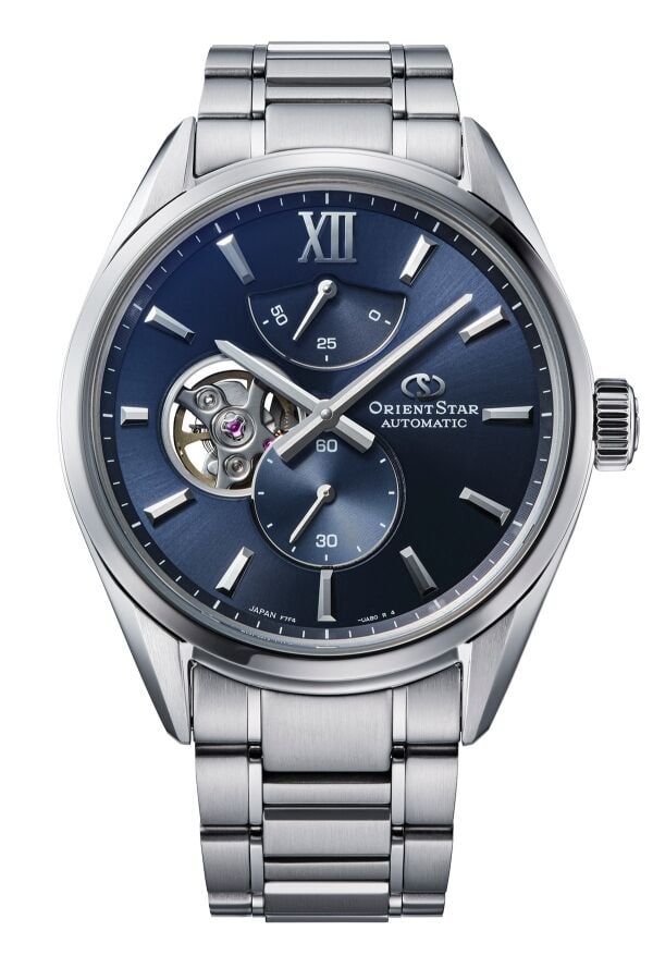 Orient Star RE-BY0010L00B Otomatik Çelik Gri Mavi Kadran 10 ATM 40 mm Erkek Kol Saati