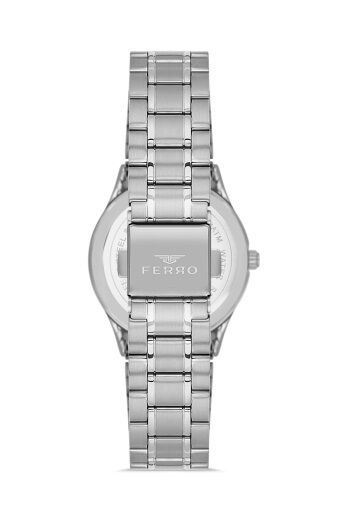 Ferro Quartz Çelik Gri 31 mm Kadın Kol Saati