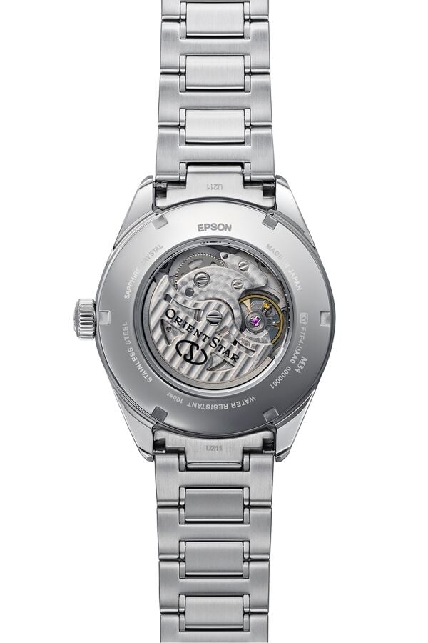 Orient Star RE-BY0011S00B Otomatik Çelik Gri Beyaz Kadran 10 ATM 40 mm Erkek Kol Saati