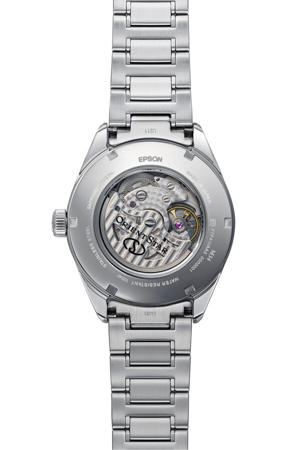 Orient Star RE-BY0011S00B Otomatik Çelik Gri Beyaz Kadran 10 ATM 40 mm Erkek Kol Saati