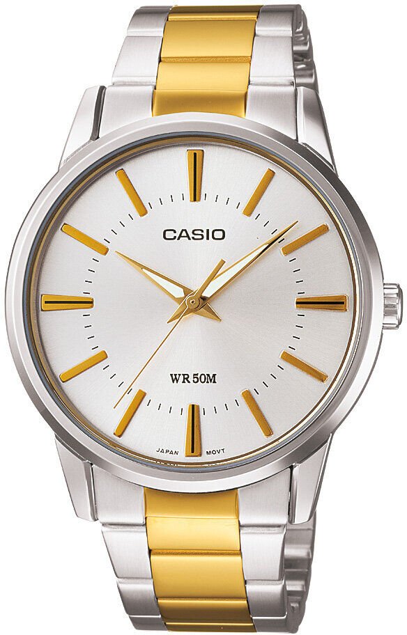 Casio MTP-1303SG-7AVDF Quartz Çelik Altın/Gri  40 mm Erkek Kol Saati