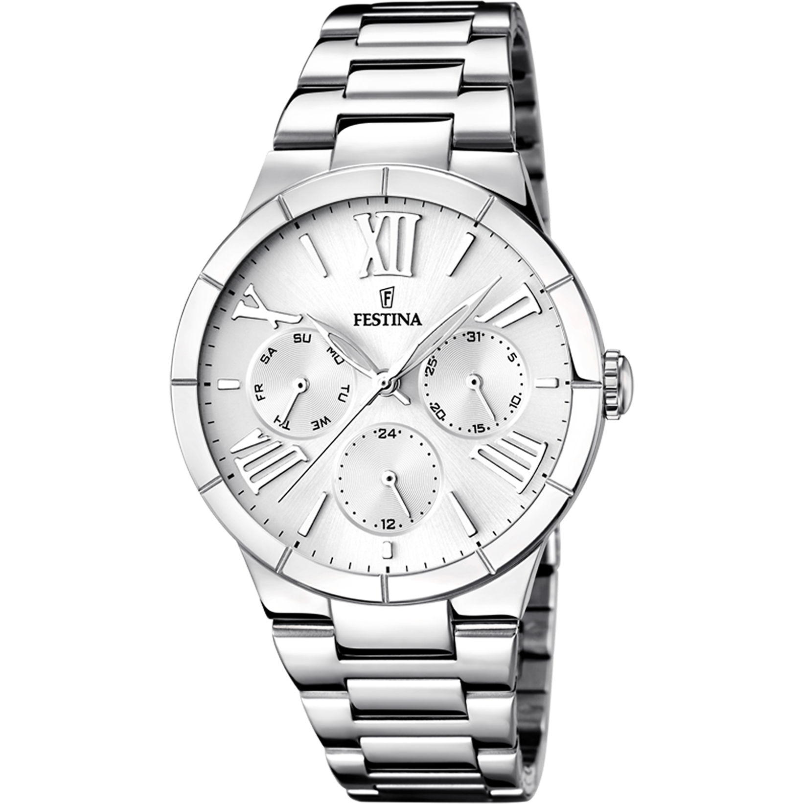 Festina F16716/1 Quartz Çelik Gri 37 mm Kadın Kol Saati