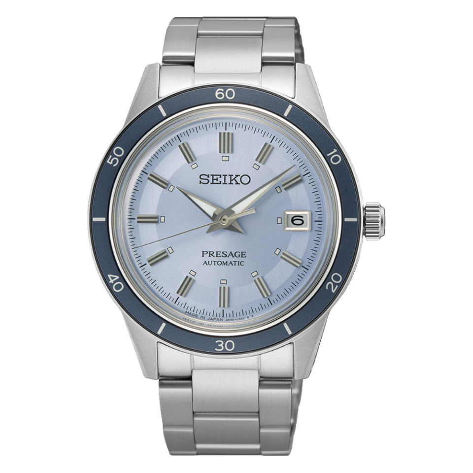 Seiko Presage SRPL19J1 Limited Edition Otomatik Çelik Gri Mavi Kadran 41 mm Erkek Kol Saati
