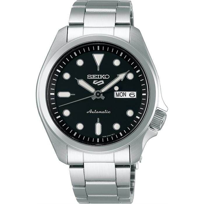 Seiko SRPE55K1 Otomatik Çelik Gri Siyah Kadran 10 ATM 40 mm Erkek Kol Saati
