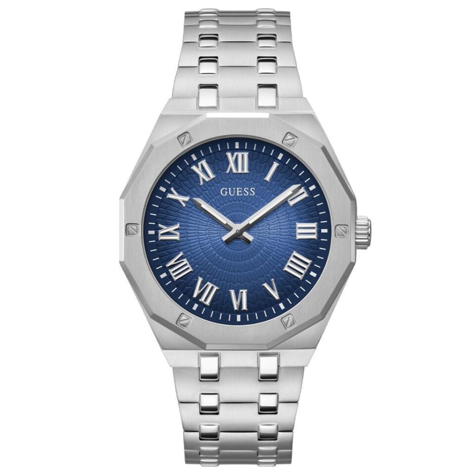 Guess GUGW0575G4 Quartz Çelik Mavi Kadran 42 mm Erkek Kol Saati