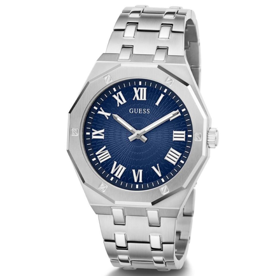 Guess GUGW0575G4 Quartz Çelik Mavi Kadran 42 mm Erkek Kol Saati