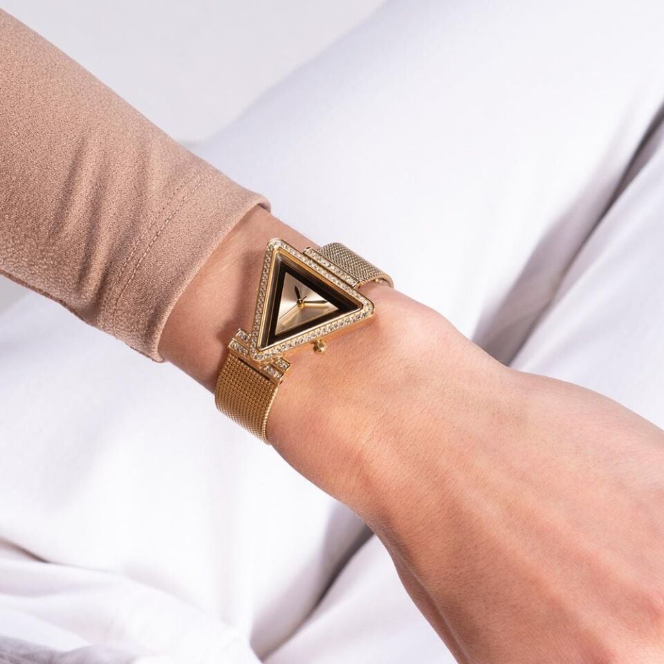 Guess GUGW0508L2 34 mm Altın Rengi  Kadın Kol Saati