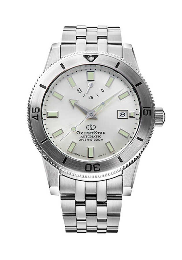 Orient Star RE-AU0502S00B Kurmalı Otomatik Çelik Gri 20 ATM 40 mm Erkek Kol Saati