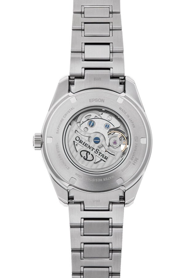 Orient Star RE-BZ0001S00B Otomatik Çelik Gri Safir Kristal 43 mm Erkek Kol Saati