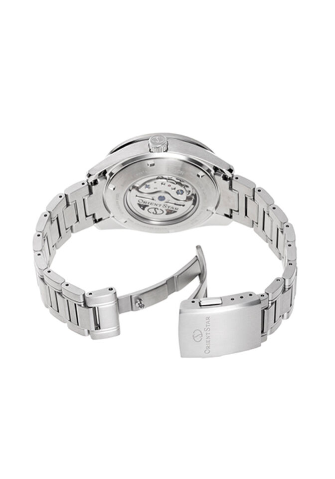 Orient Star RE-BZ0001S00B Otomatik Çelik Gri Safir Kristal 43 mm Erkek Kol Saati