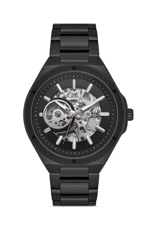 Ferro Gumus Celik Kordon Erkek Kol Saati F31443A-G F31443A-G