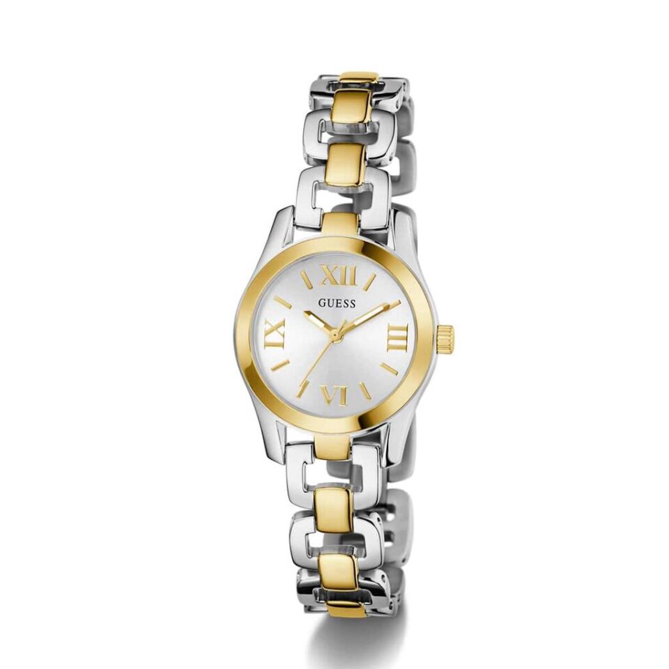 Guess GUGW0927L6 Quartz Çelik Gri Altın Rengi 28 mm Kadın Kol Saati