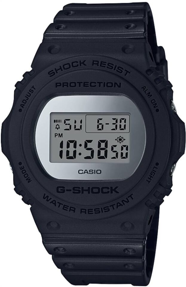 Casio DW-5700BBMA-1DR Quartz Dijital Silikon Siyah 20 ATM 45 mm Erkek Kol Saati