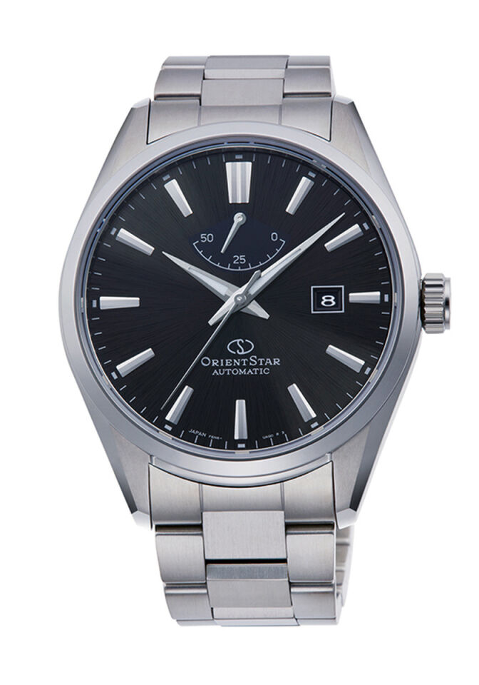 Orient Star RE-AU0402B00B KurOtomatik Çelik Gri Siyah Kadran Safir Cam 42 mm Erkek Kol Saati