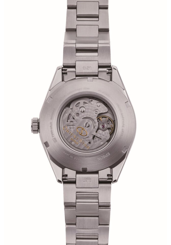 Orient Star RE-AU0402B00B KurOtomatik Çelik Gri Siyah Kadran Safir Cam 42 mm Erkek Kol Saati