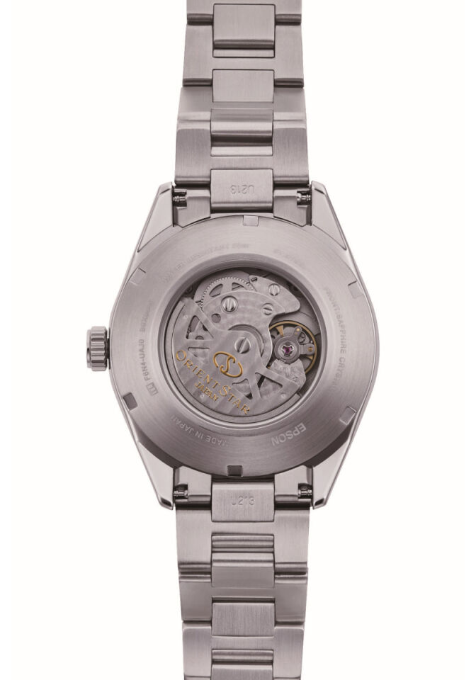 Orient Star RE-AU0402B00B KurOtomatik Çelik Gri Siyah Kadran Safir Cam 42 mm Erkek Kol Saati