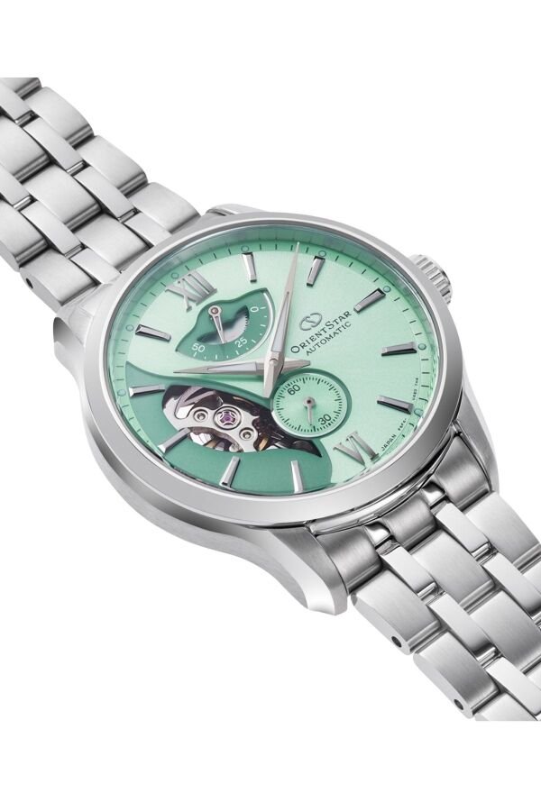 Orient RE-AV0B11E00B Otomatik Çelik Gri Yeşil Kadran 41 mm Erkek Kol Saati