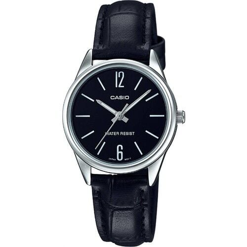 Casio LTP-V005L-1BUDF Quartz Deri Siyah 28 mm Kadın Kol Saati