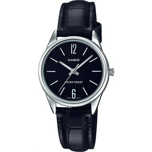 Casio LTP-V005L-1BUDF Quartz Deri Siyah 28 mm Kadın Kol Saati