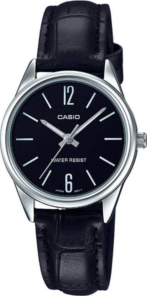 Casio LTP-V005L-1BUDF Quartz Deri Siyah 28 mm Kadın Kol Saati