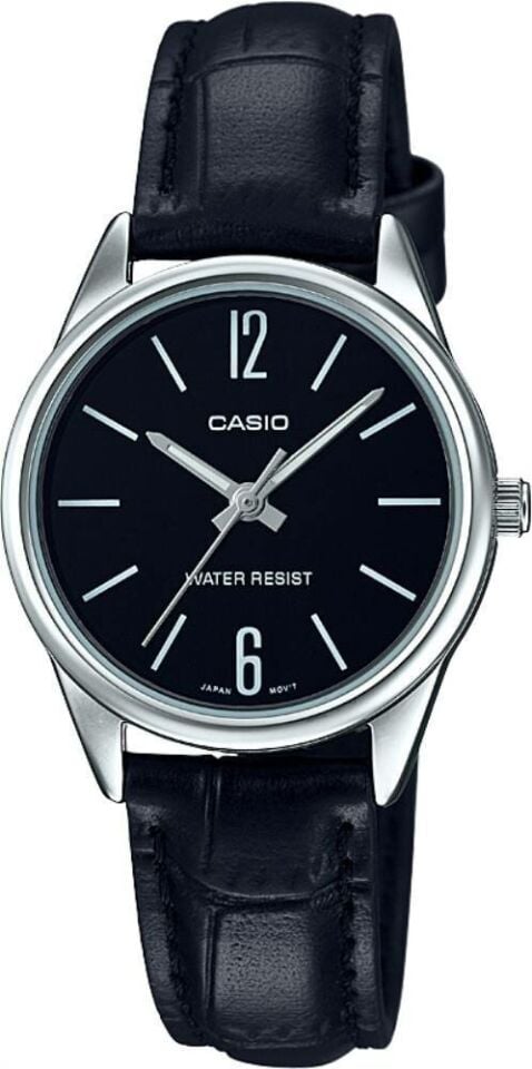 Casio LTP-V005L-1BUDF Quartz Deri Siyah 28 mm Kadın Kol Saati
