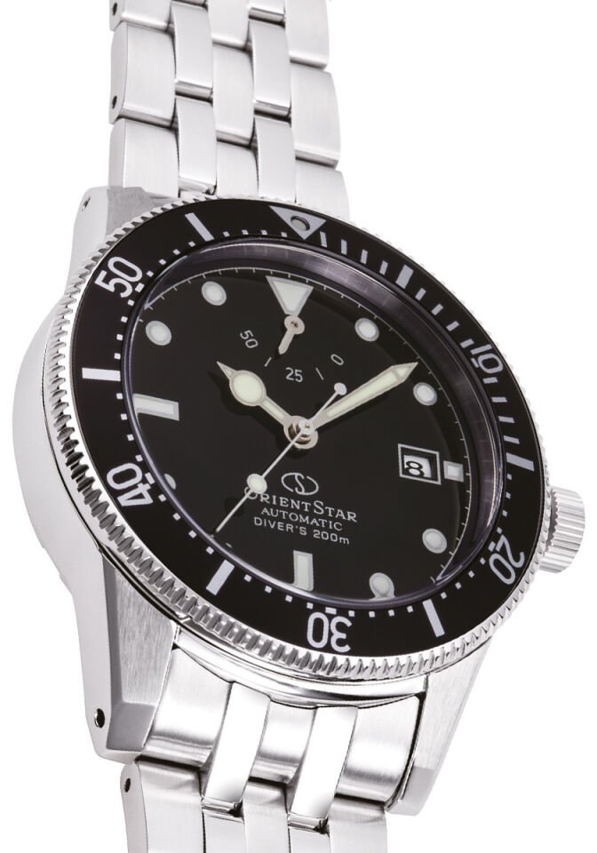 Orient RE-AU0601B00B Otomatik Çelik Siyah Kadran 41 mm Erkek Kol Saati