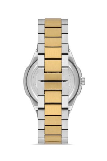 Ferro F11500AWT-D6 Quartz Çelik Altın/Gri Yeşil Kadran 43 mm Erkek Kol Saati