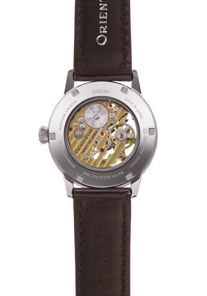 Orient RE-AZ0004S00B Deri Kahverengi 38 mm Otomatik Erkek Kol Saati