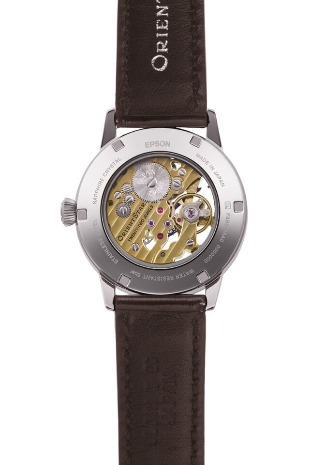 Orient RE-AZ0004S00B Deri Kahverengi 38 mm Otomatik Erkek Kol Saati