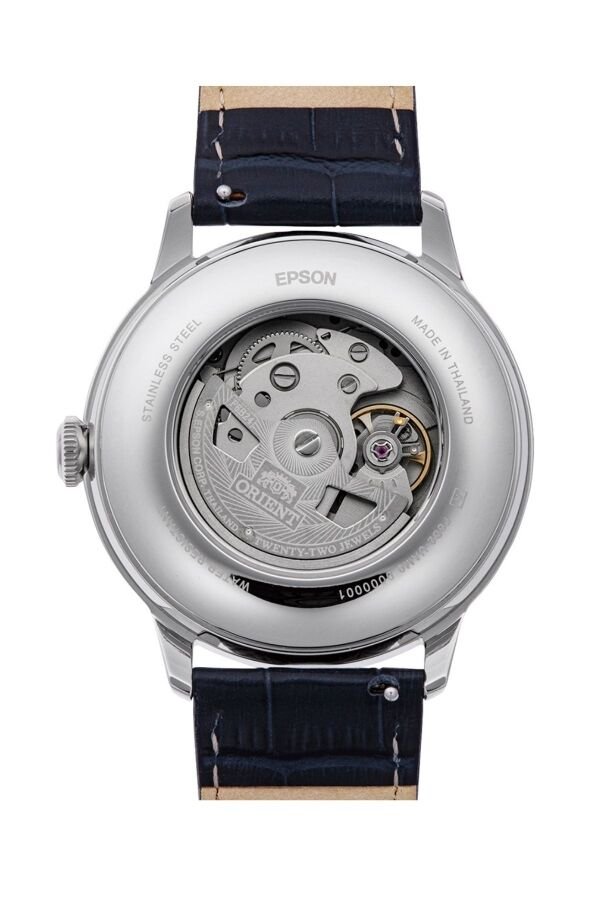 Orient RA-AK0806L30B Kurmalı Otomatik Sun&Moon Deri Lacivert 42 mm Erkek Kol Saati