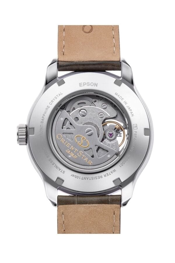 Orient Star RE-AV0B10G00B Kurmalı Otomatik Deri Kahverengi 10 ATM Safir Cam 41 mm Erkek Kol Saati