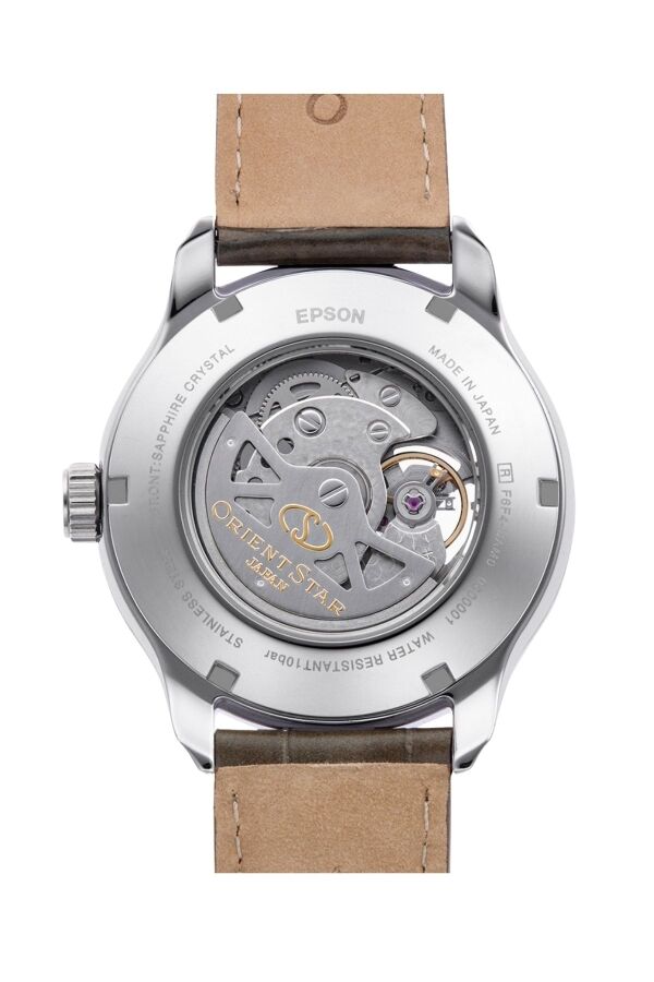 Orient Star RE-AV0B10G00B Kurmalı Otomatik Deri Kahverengi 10 ATM Safir Cam 41 mm Erkek Kol Saati
