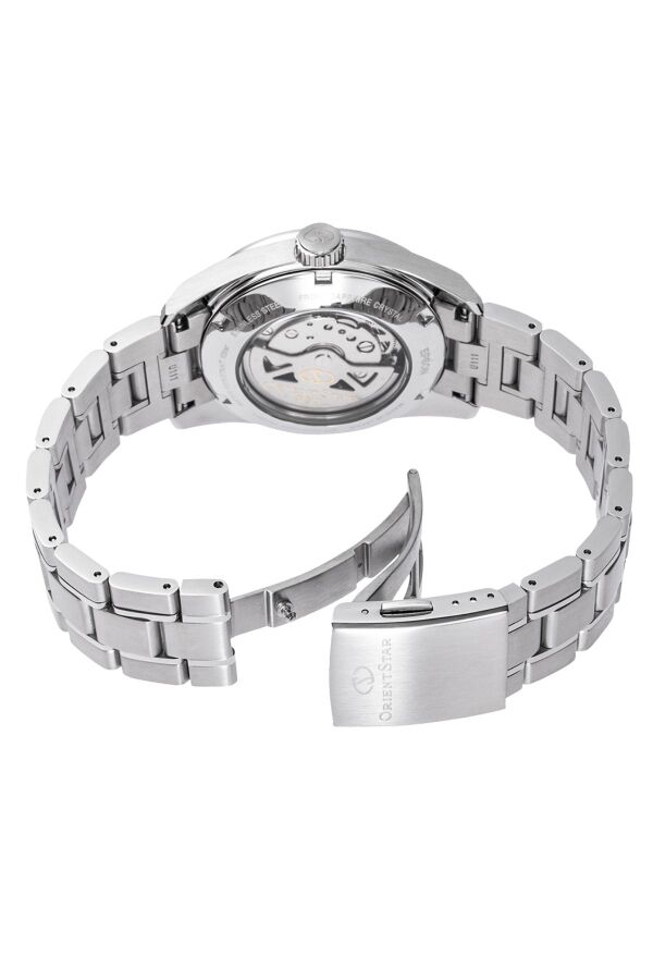 Orient Star RE-AU0107E00B Kurmalı Otomatik Çelik Gri Yeşil Kadran 10 ATM 39 mm Erkek Kol Saati