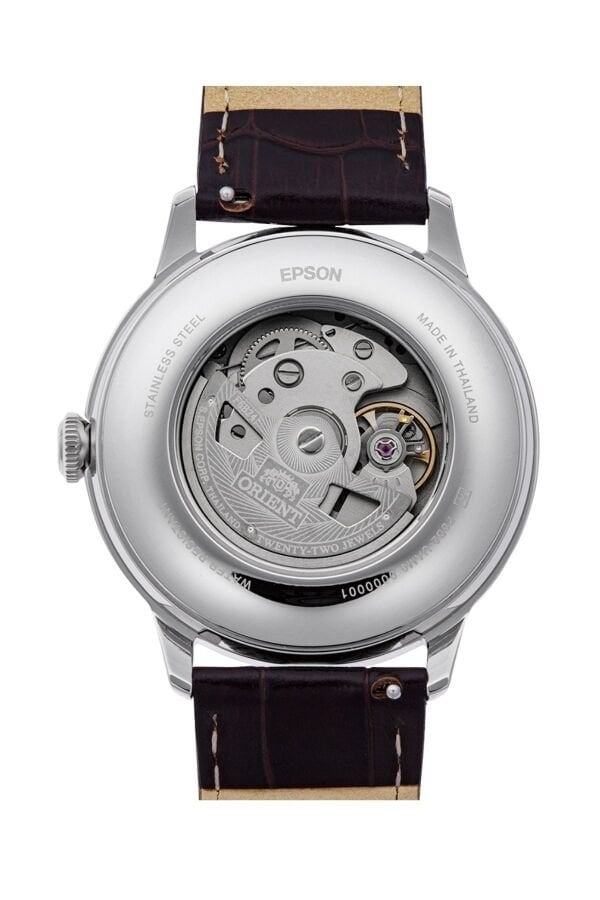 Orient RA-AK0807R30B Kurmalı Otomatik Deri Kahverengi Bordo Kadran 42 mm Erkek Kol Saati