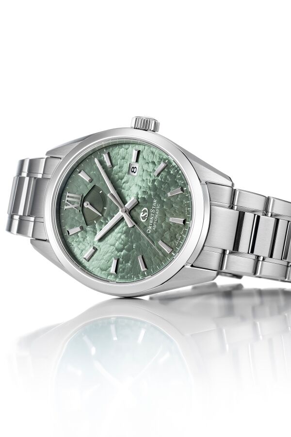 Orient Star RE-BX0006E00B Otomatik Çelik Gri Yeşil Kadran 10 ATM 40 mm Erkek Kol Saati