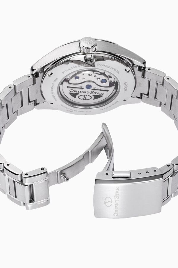 Orient Star RE-BX0006E00B Otomatik Çelik Gri Yeşil Kadran 10 ATM 40 mm Erkek Kol Saati