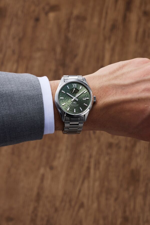 Orient Star RE-BX0006E00B Otomatik Çelik Gri Yeşil Kadran 10 ATM 40 mm Erkek Kol Saati