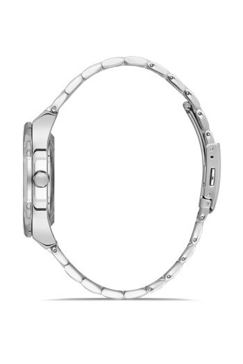 Ferro Gümüş Çelik Kordon Erkek Kol Saati F11484A-A15 3ATM Su Geçirmez 2 Yıl Garantili Hediye Paketli