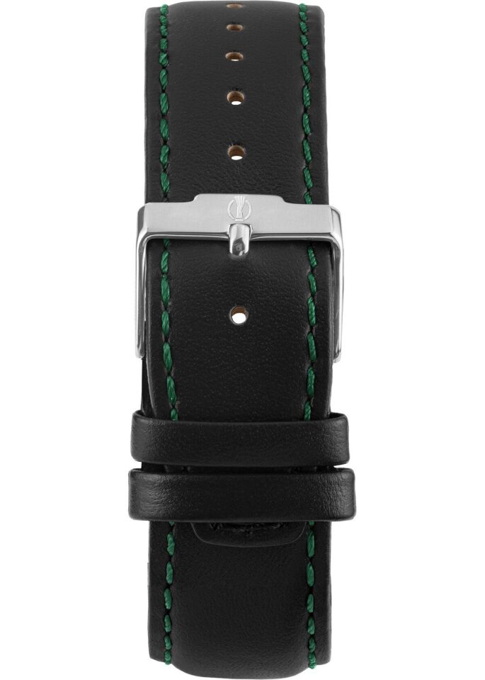 Jacques Lemans JL.ECL-102A Uefa Conference Quartz Deri Siyah 42 mm Erkek Kol Saati