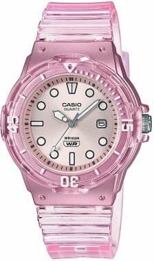 Casio LRW-200HS-4EVDF Quartz Silikon Pembe 10 ATM 34 mm Kadın Kol Saati