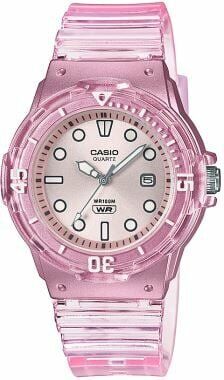 Casio LRW-200HS-4EVDF Quartz Silikon Pembe 10 ATM 34 mm Kadın Kol Saati