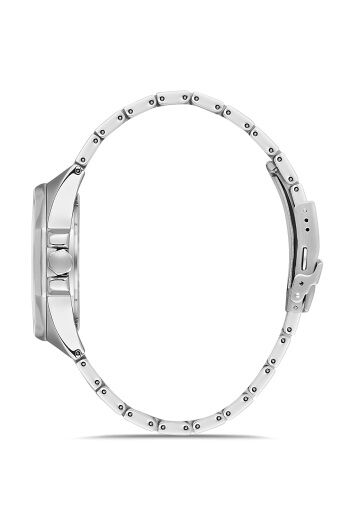 Ferro Quartz Çelik Gri Yeşil Kadran Fonksiyonları Aktif 42 mm Erkek Kol Saati