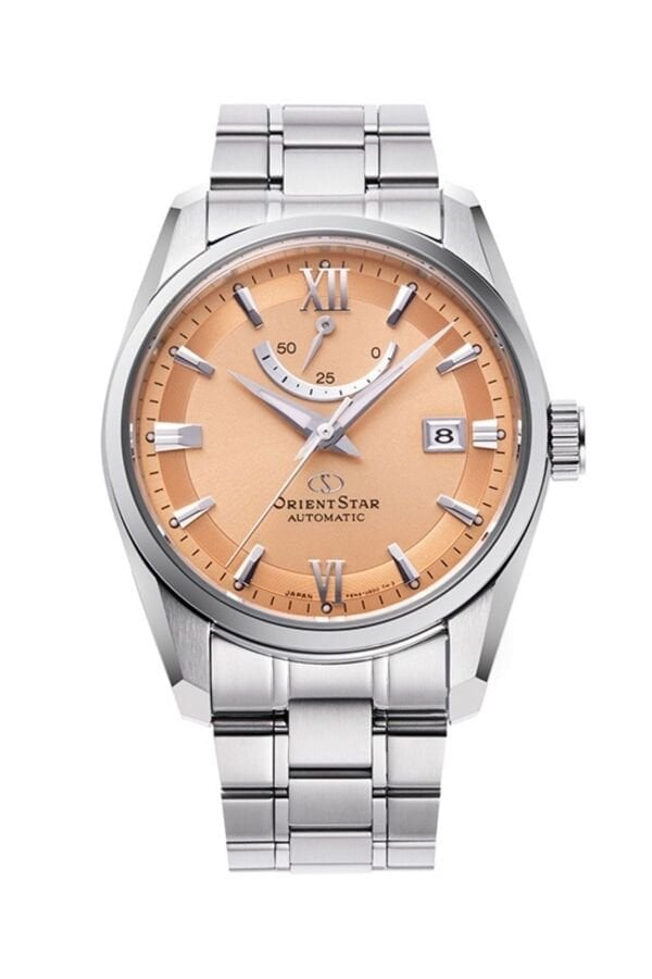 Orient Star RE-AU0108G00B Otomatik Çelik Gri Turuncu Kadran Safir Cam 10 ATM 39 mm Erkek Kol Saati