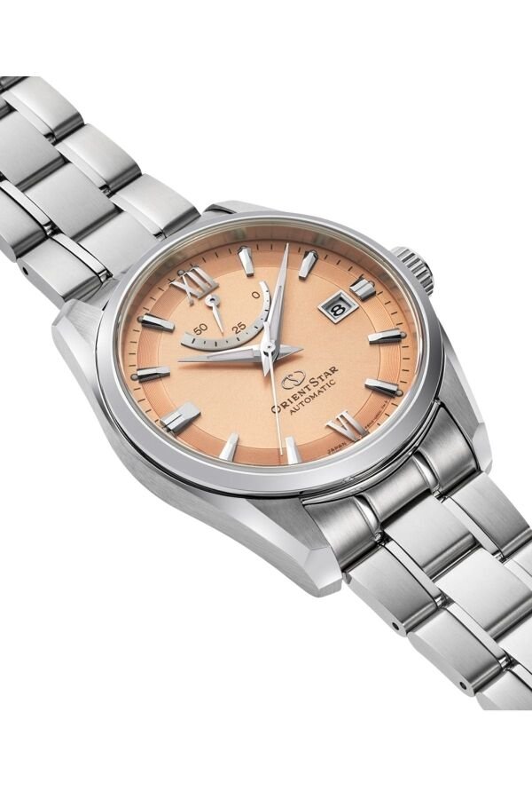 Orient Star RE-AU0108G00B Otomatik Çelik Gri Turuncu Kadran Safir Cam 10 ATM 39 mm Erkek Kol Saati